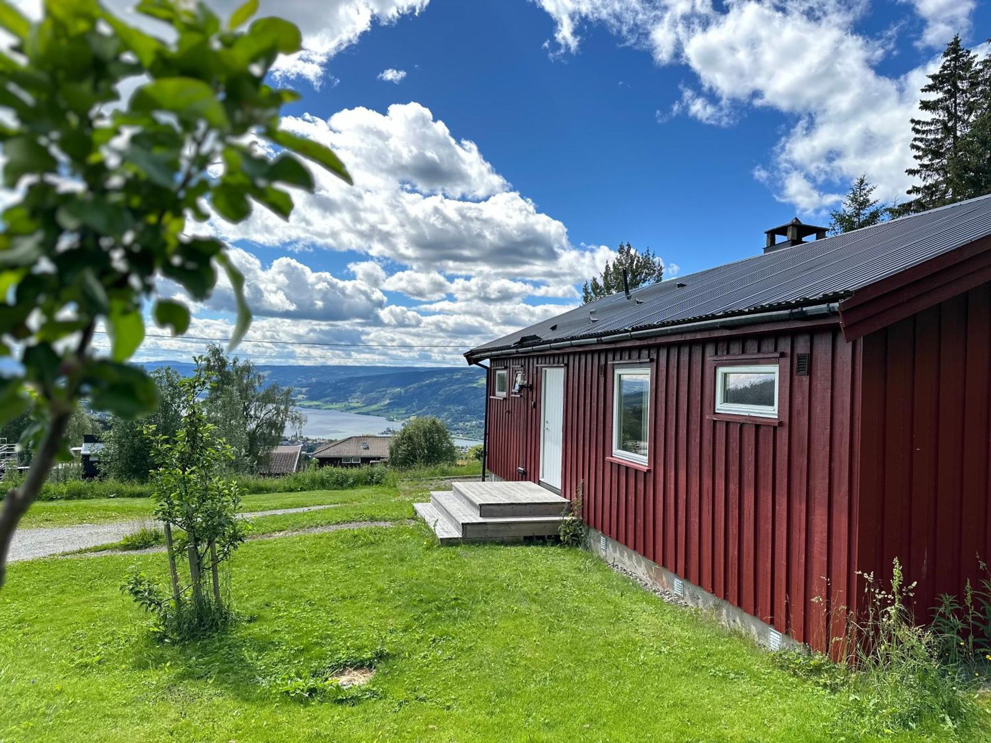 Cabin With Great View Close To Town And Ski Area ลิลฮัมเมอร์ ภายนอก รูปภาพ